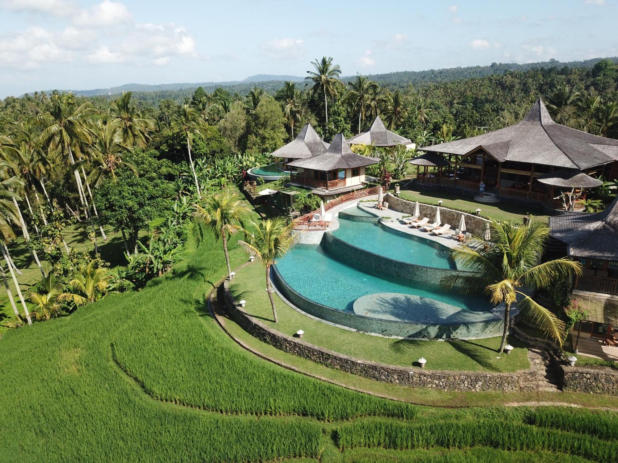 Puri Dajuma Terrace Eco Lodge & Spa Selemadeg  Exterior foto